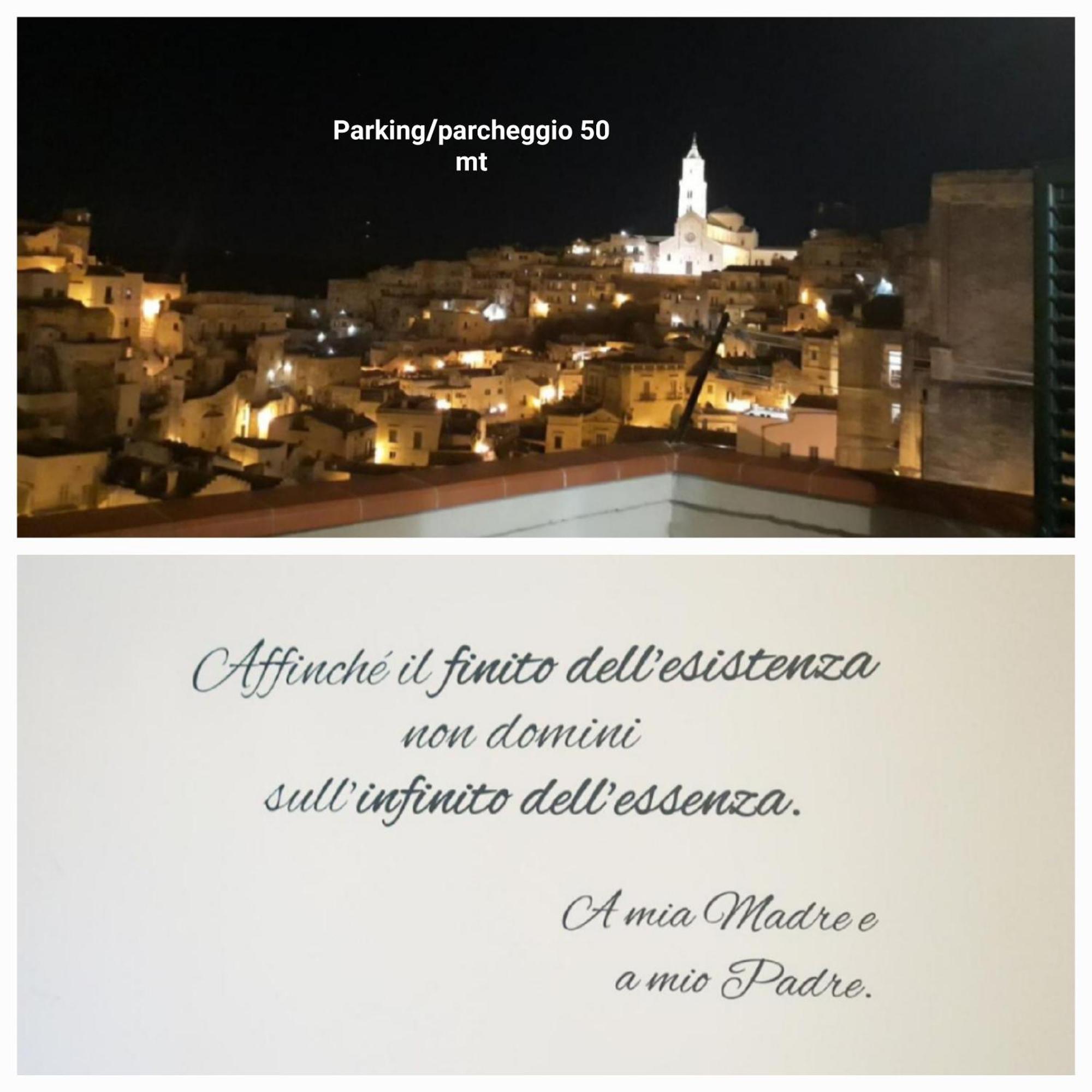 Hotel L' Infinito Dei Sassi Matera Exteriér fotografie